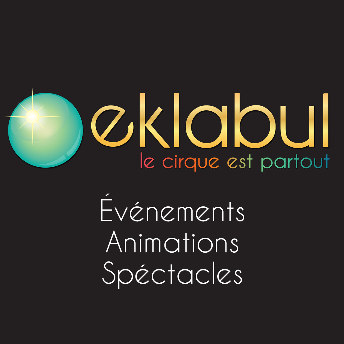Logo eklabul - événements - animations - spéctacles