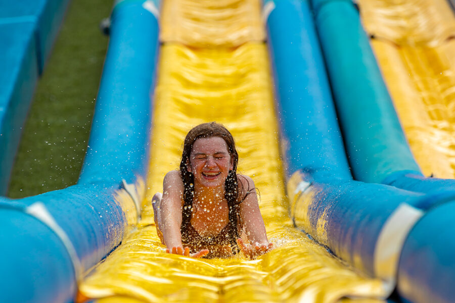 attraction de glisse aquatique