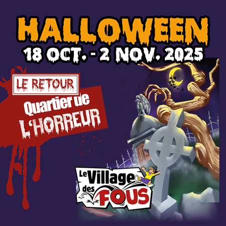 Halloween parc de loisirs
